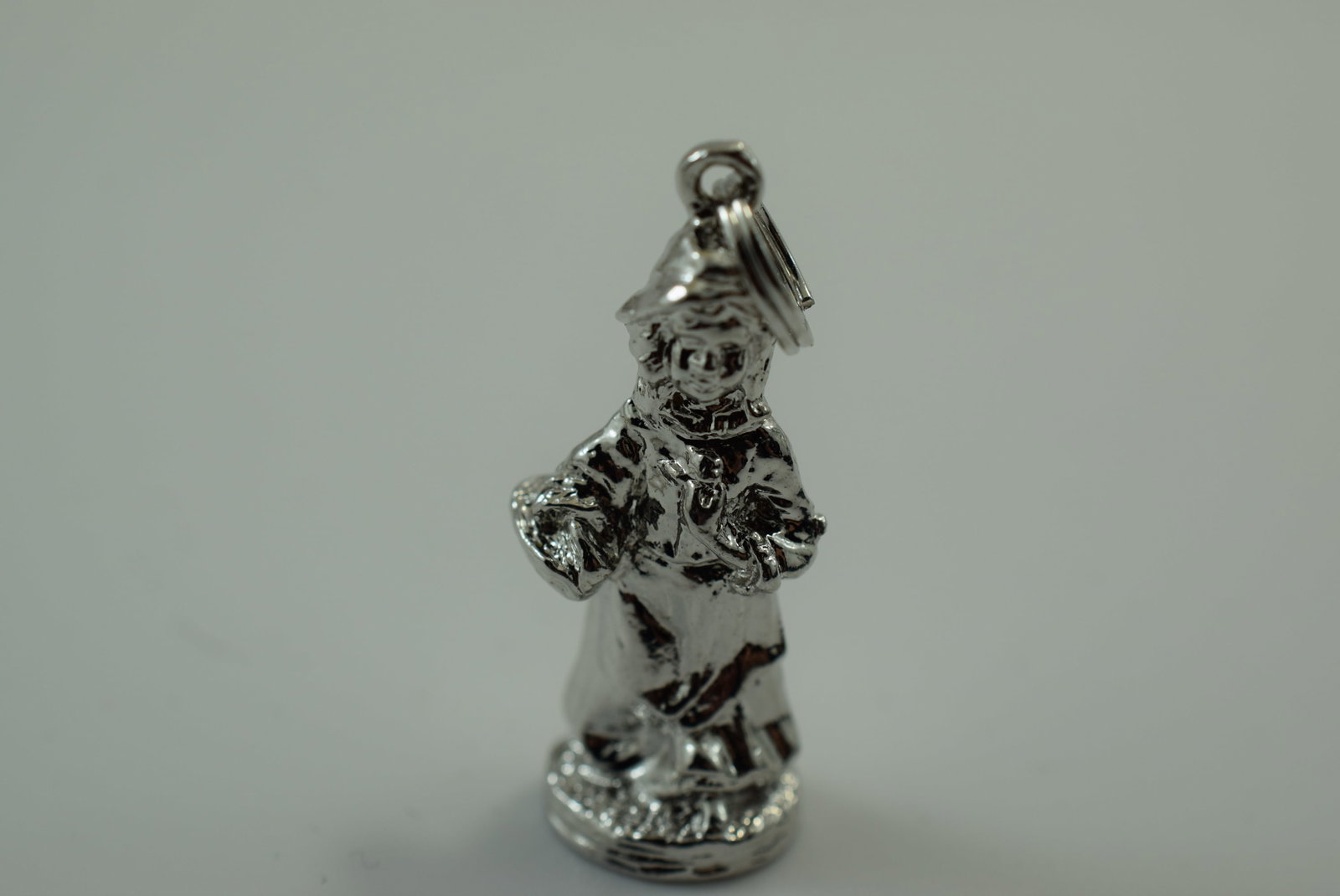 Avon Vintage Signed Charm Lady 1 1/8" plus bale Lot IL 844 (1 of 2)