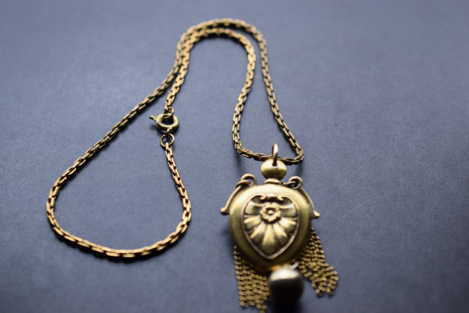 Balls and Chains Necklace Vintage Lot 895 (1 of 4)