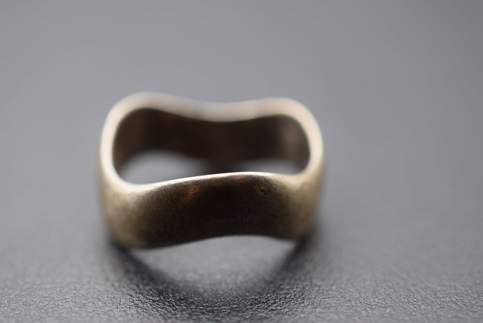 Wave Band Vintage Sterling Silver 925 Ring Size 7 Lot 1096 (1 of 4)