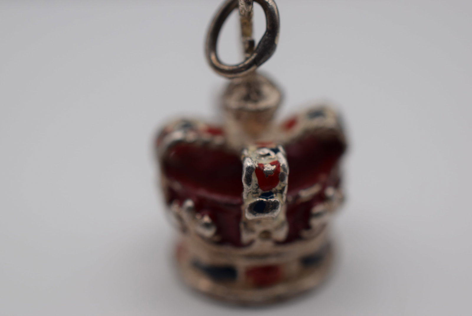 Crown Enamel Sterling Silver 925 Charm Lot Fi 1188 (1 of 2)
