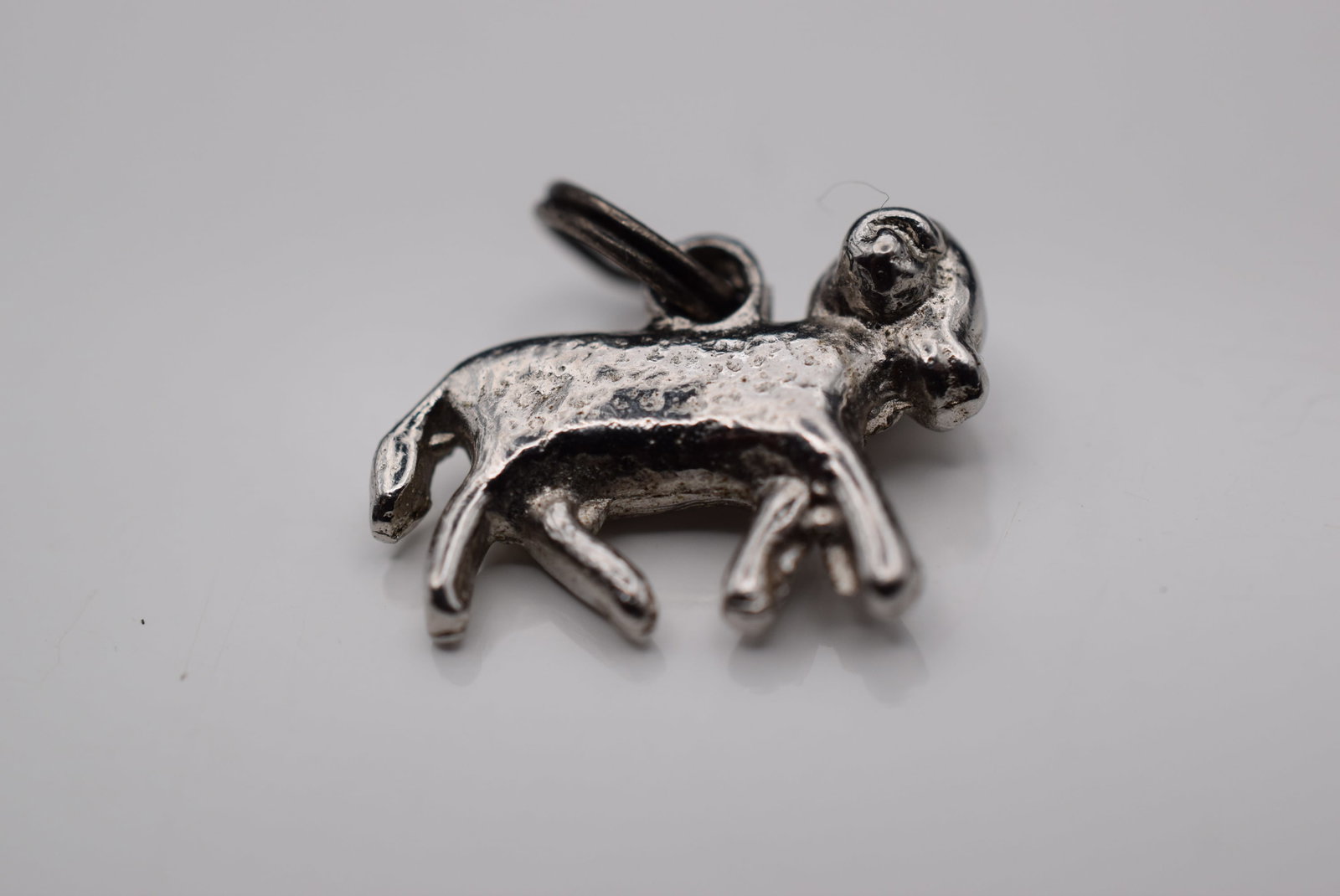 Ram Sterling Silver 925 Charm Lot Fi 1238: Ram Sterling Silver 925 Charm