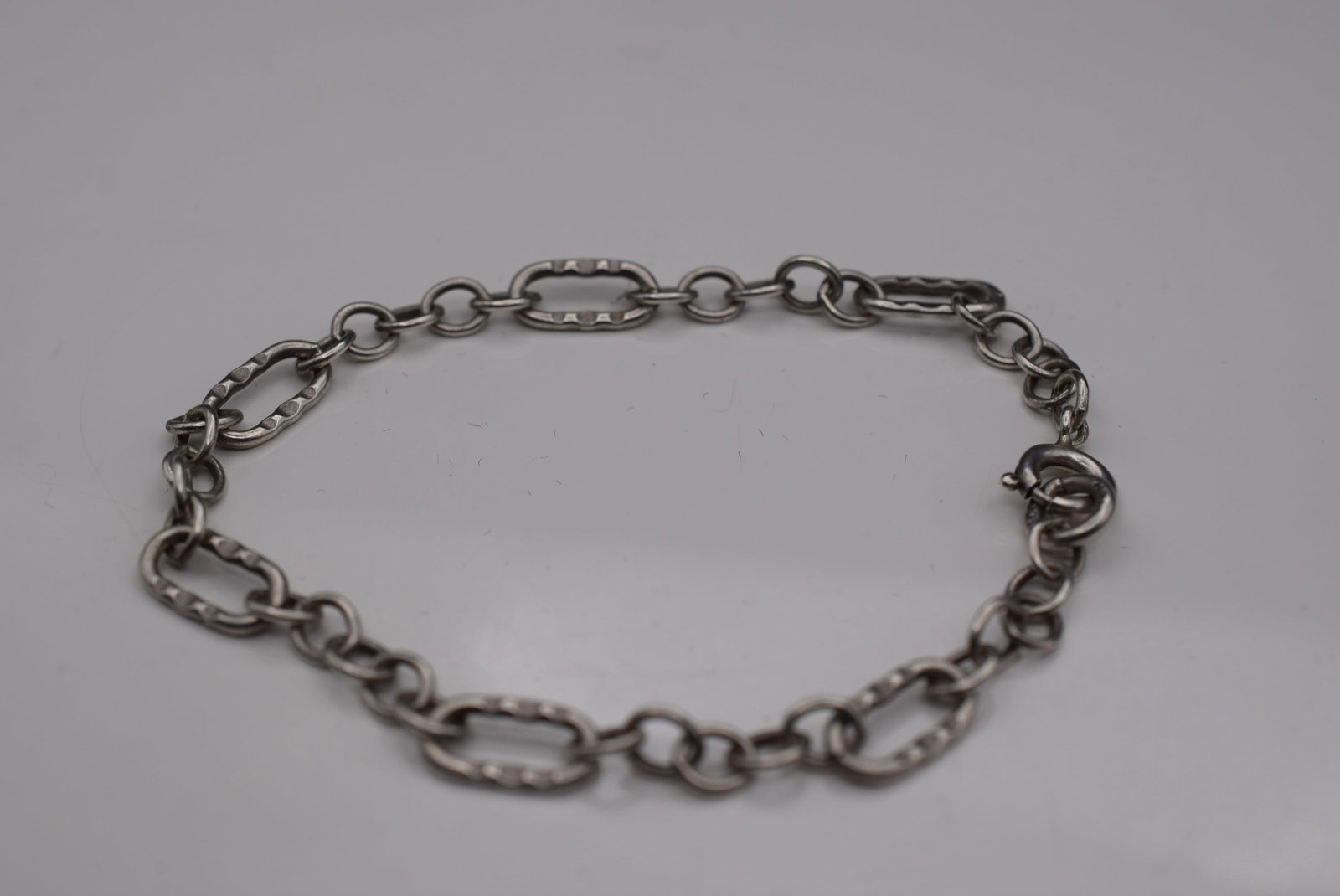 Sterling Silver 925 Link Bracelet Lot GJ 16 (1 of 2)