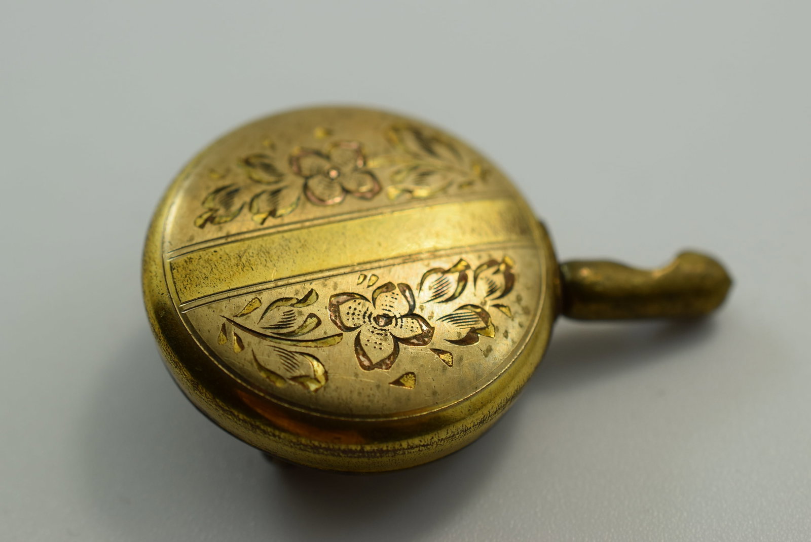 Edwardian Ketcham & McDougall retractable chain brooch Vintage Lot # JM 135 (1 of 3)