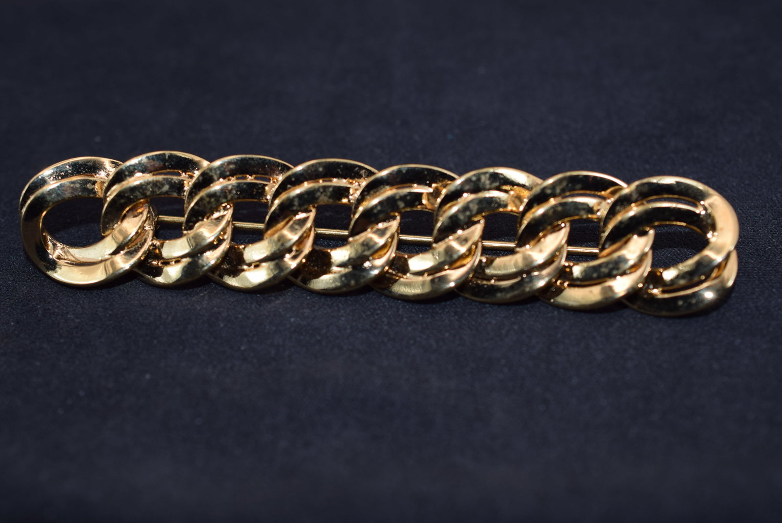Monet Braided Links Bar Pin Huge Vintage Brooch Lot GJ 164 (1 of 3)