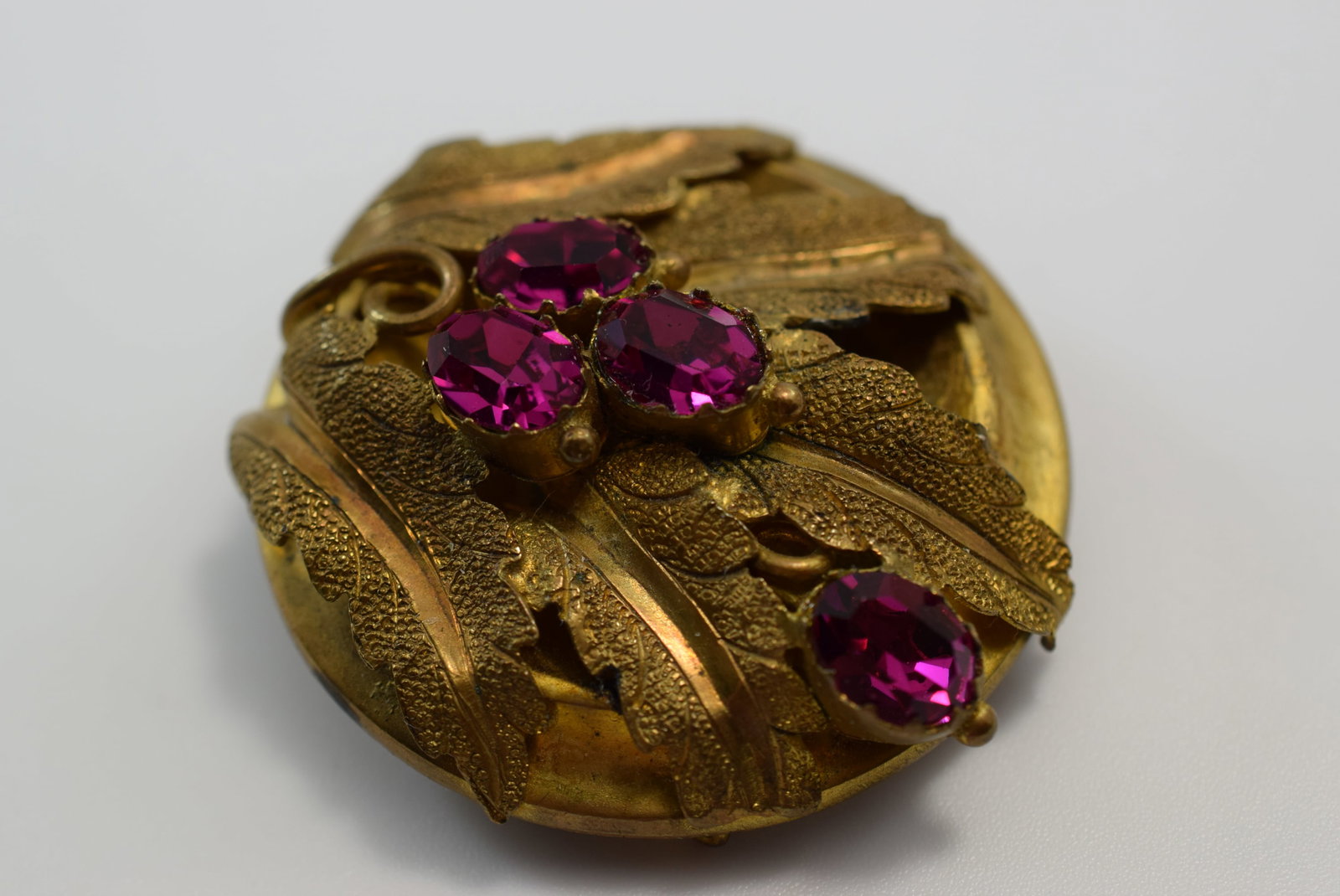 Edwardian Old Brooch Pendant Gorgeous Vintage Lot # JM 214 (1 of 2)