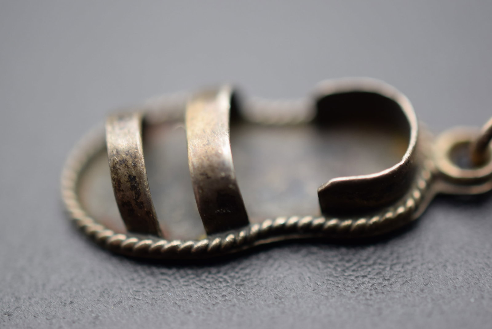 Sandal Shoe Charm Sterling Lot GJ 503 (1 of 2)