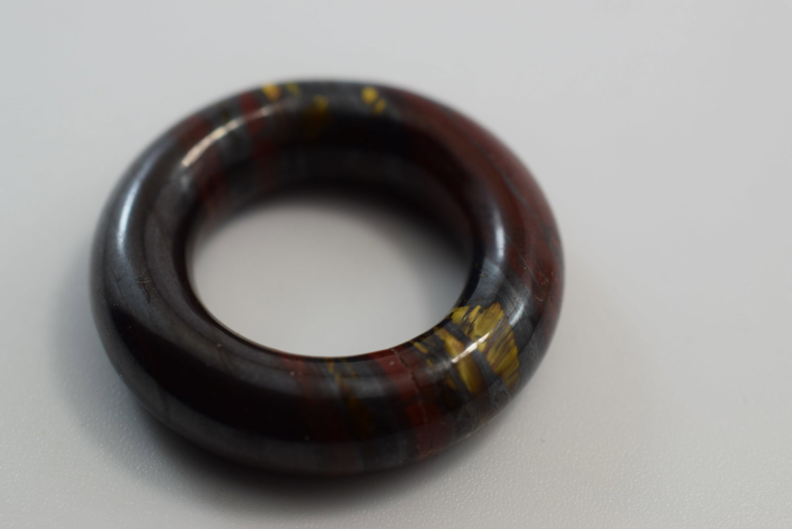 Agate Stone Ring Size 7 Vintage Lot # JM 517 (1 of 2)