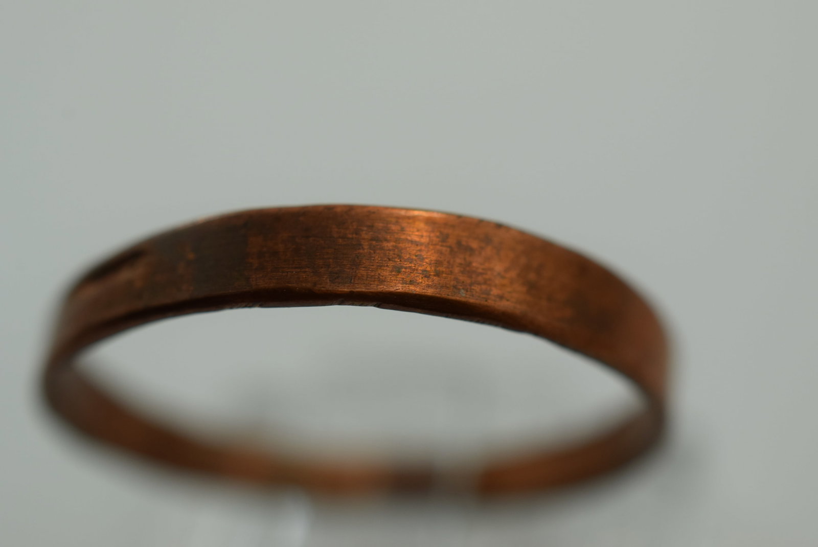 Ring Size 11 Copper Therapy Ring Vintage Lot # JM 541 (1 of 2)