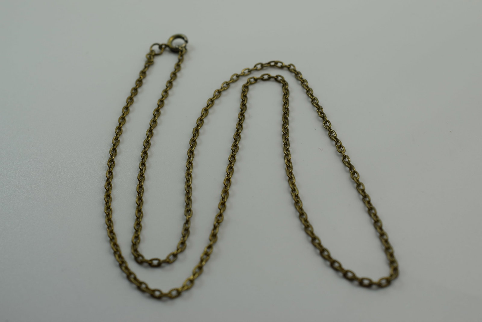 Old Chain Necklace 24" Vintage Lot # JM 651: Old Chain Necklace 24" Vintage