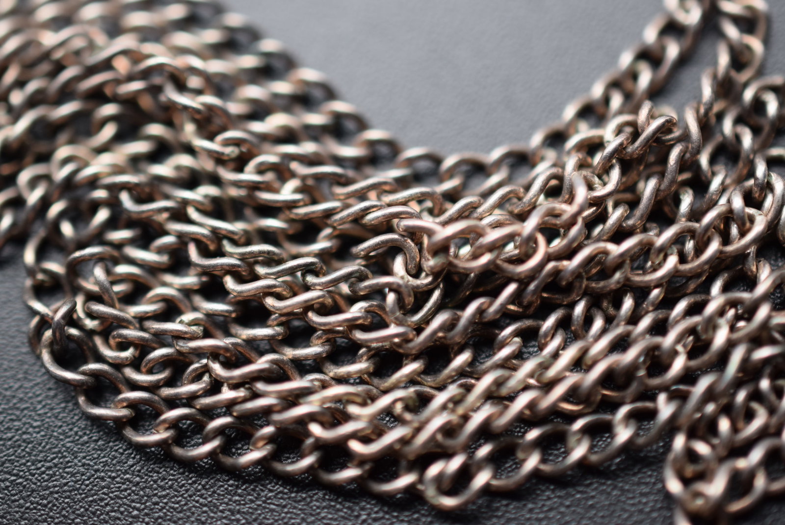 25" Chain no clasp eternity chain Vintage Lot# DG 692 (1 of 2)