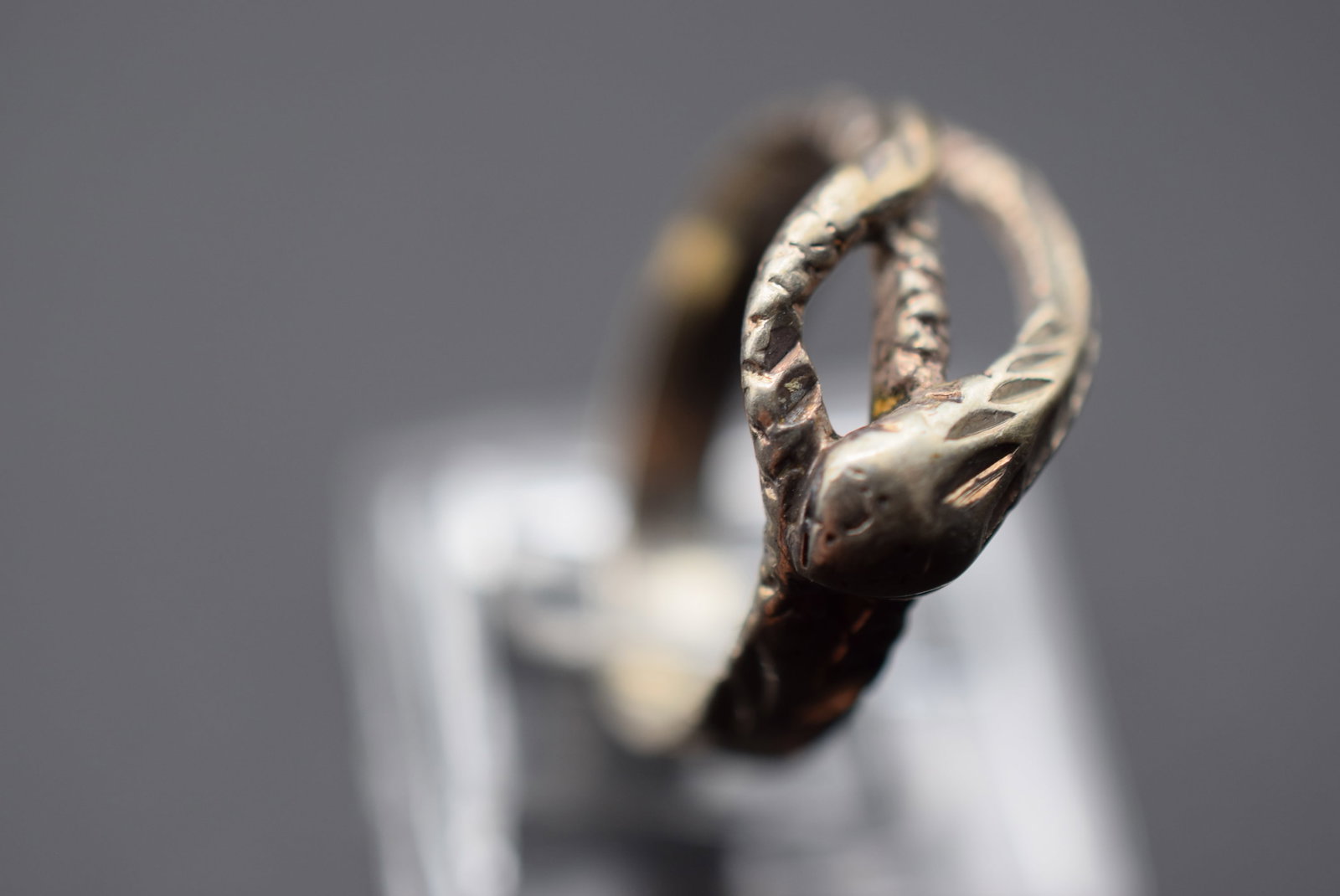 Snake Ring Sterling Silver 925 Size 6 Lot GJ 736: Snake Ring Sterling Silver 925 Size 6