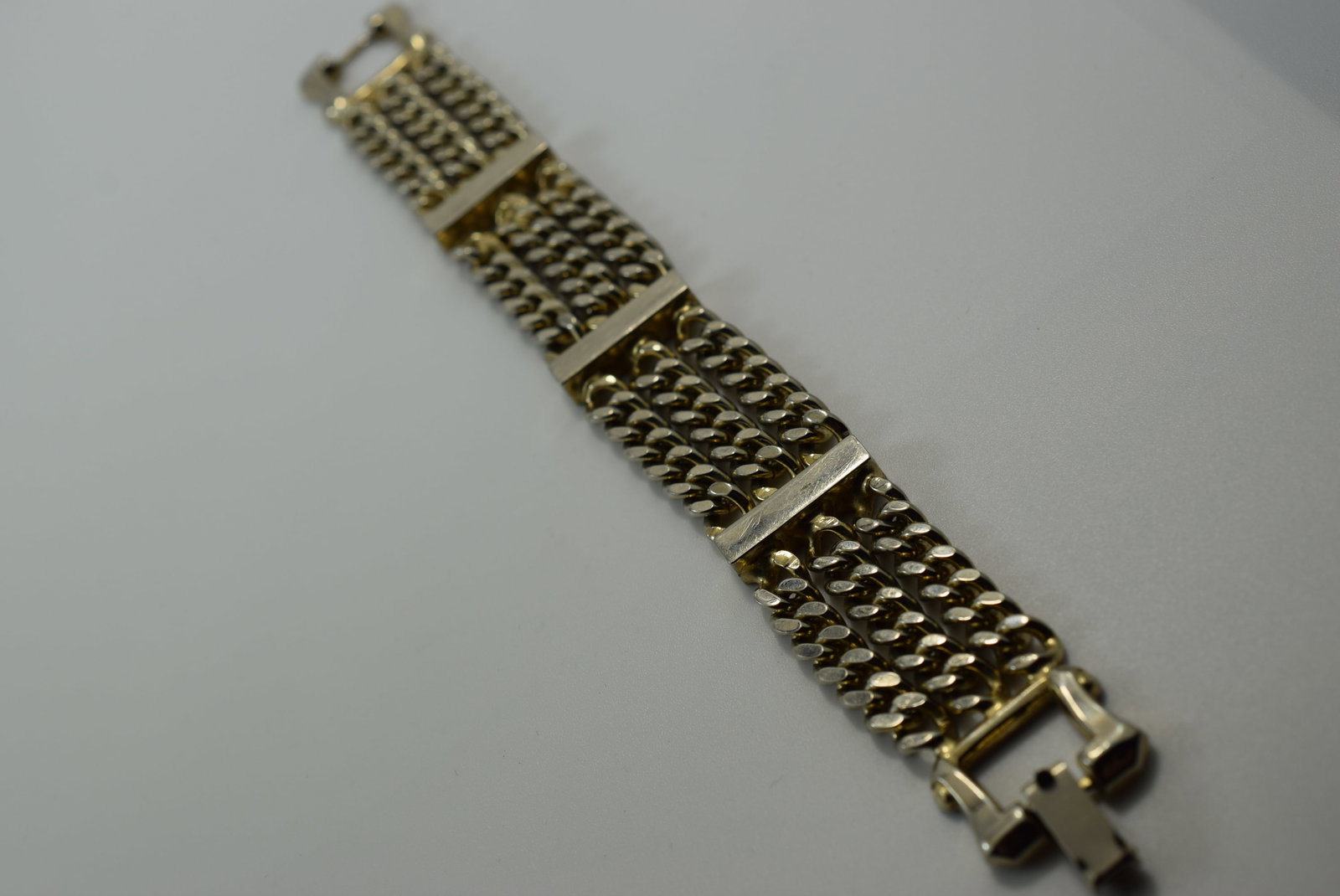 Reinad Bracelet Signed 7 1/4" Vintage Lot # JM 757 (1 of 3)