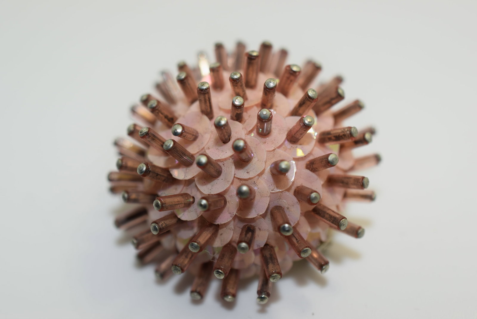 Porcupine Look Brooch 1 1/2" Vintage Lot # JM 843 (1 of 2)