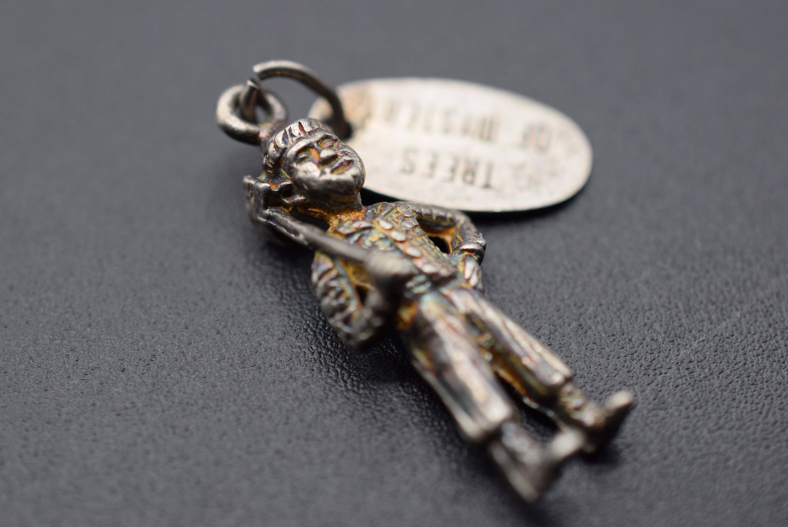 Lumberjack Charm Pendant Sterling Silver 925Sterling Charm Lot GJ 854 (1 of 2)
