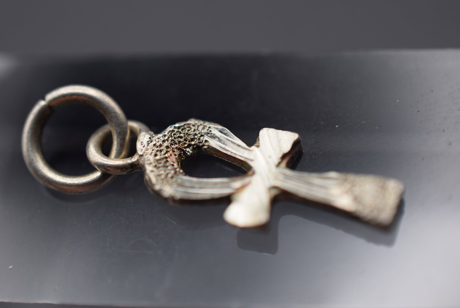 Ankh Sterling Silver 925 Charm Pendant Lot GJ 955: Ankh Sterling Silver 925 Charm Pendant
