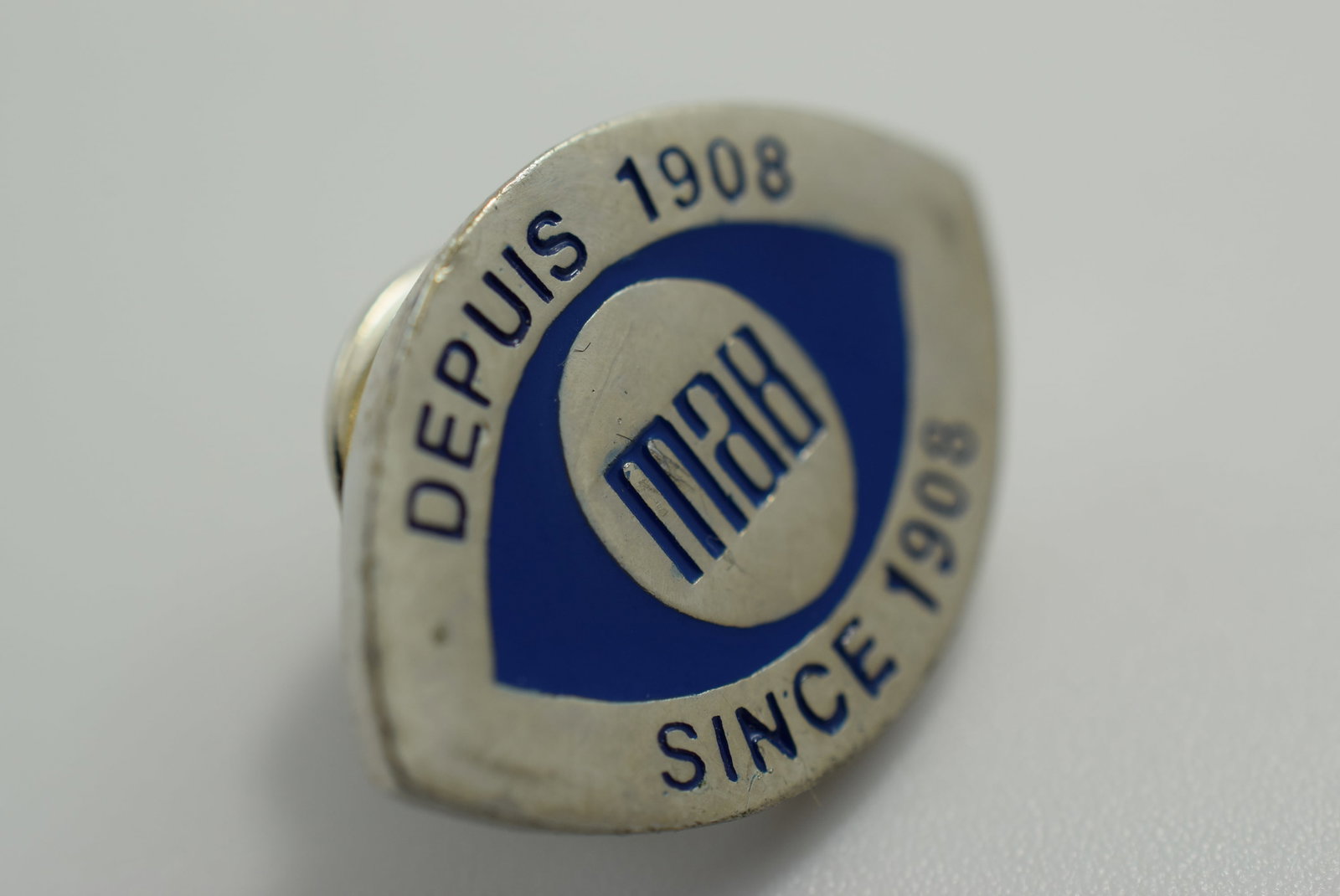 MAB Since 1908 Enamel Pin Tack Vintage Lot # JM 983 (1 of 2)