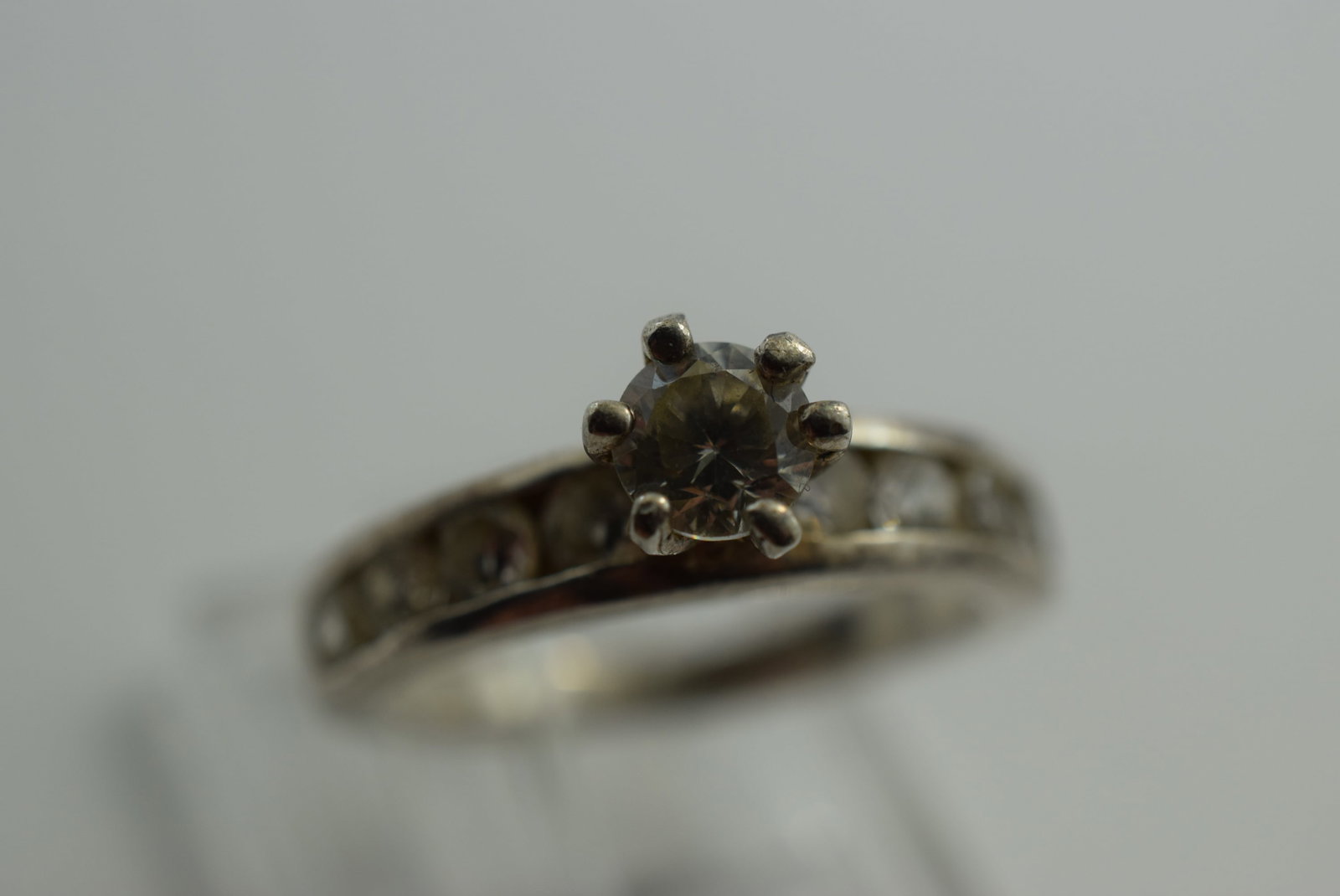 Sterling Silver 925 Ring Size 6.75 Vintage Lot # JM 1055 (1 of 2)