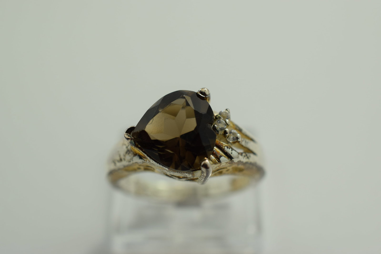 Cocktail Ring Size 6.75 Vintage Lot # JM 1070 (1 of 2)