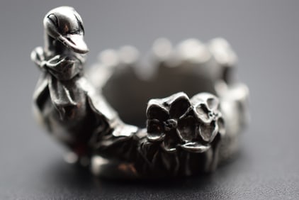 1986 Seagull Canada Pewter Ring Duck Size 10 Lot# DG 1111 (1 of 3)