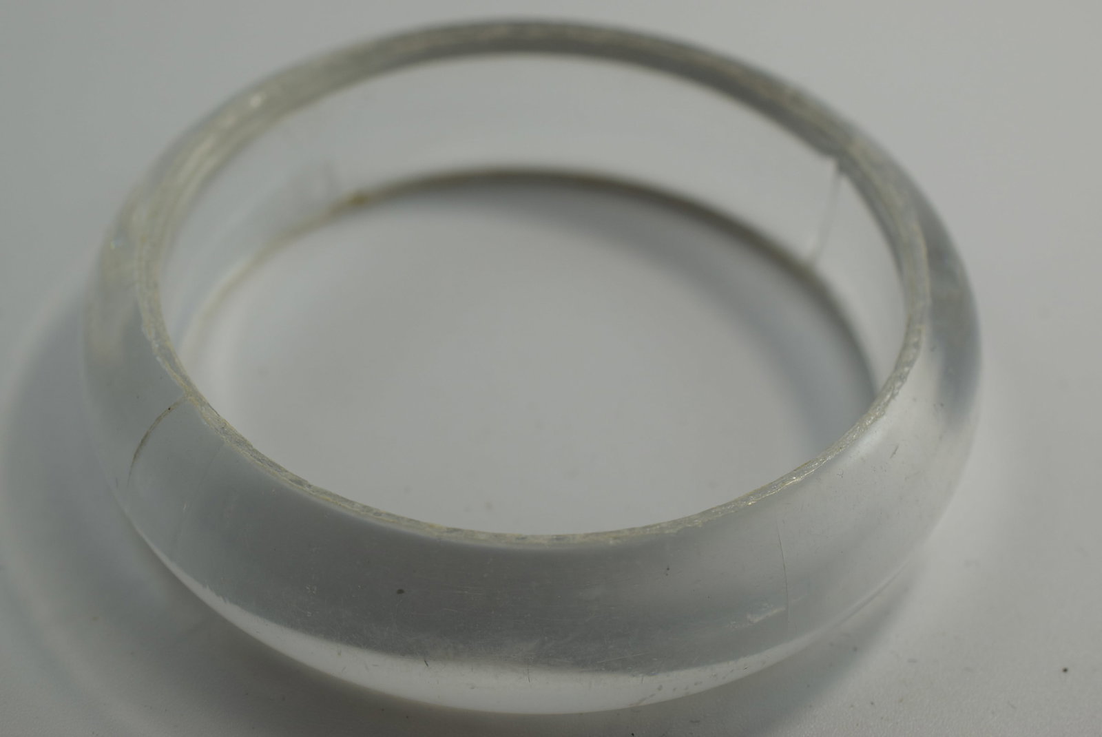 Lucite Clear Bracelet Vintage Lot # JM 1204 (1 of 2)