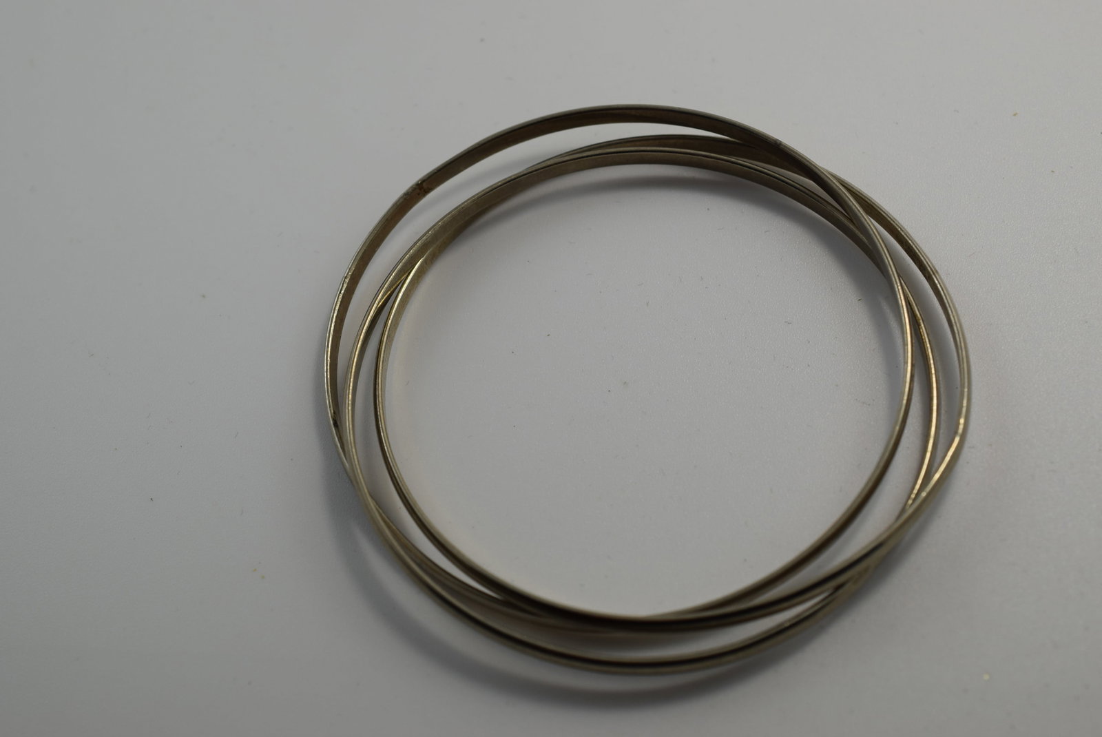 Three Hoop Bracelets Vintage Lot # JM 1220 (1 of 2)