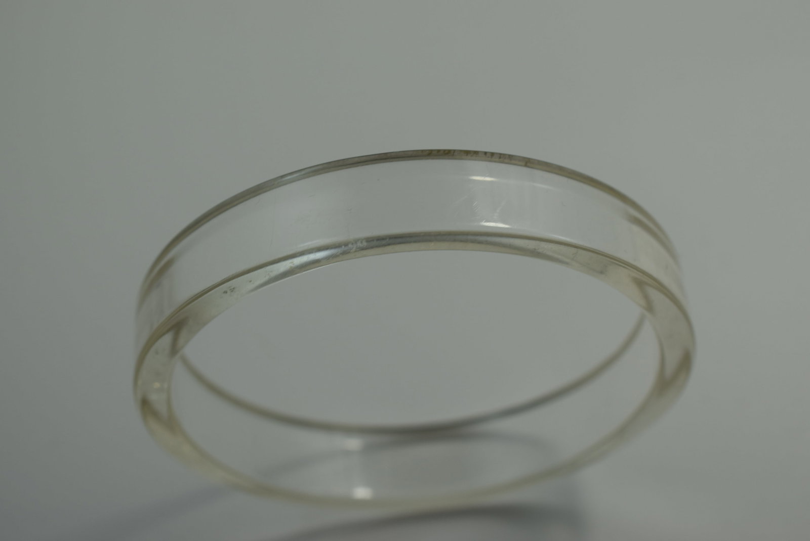 1960's Clear Lucite Super Bracelet Vintage Lot # JM 1234 (1 of 2)