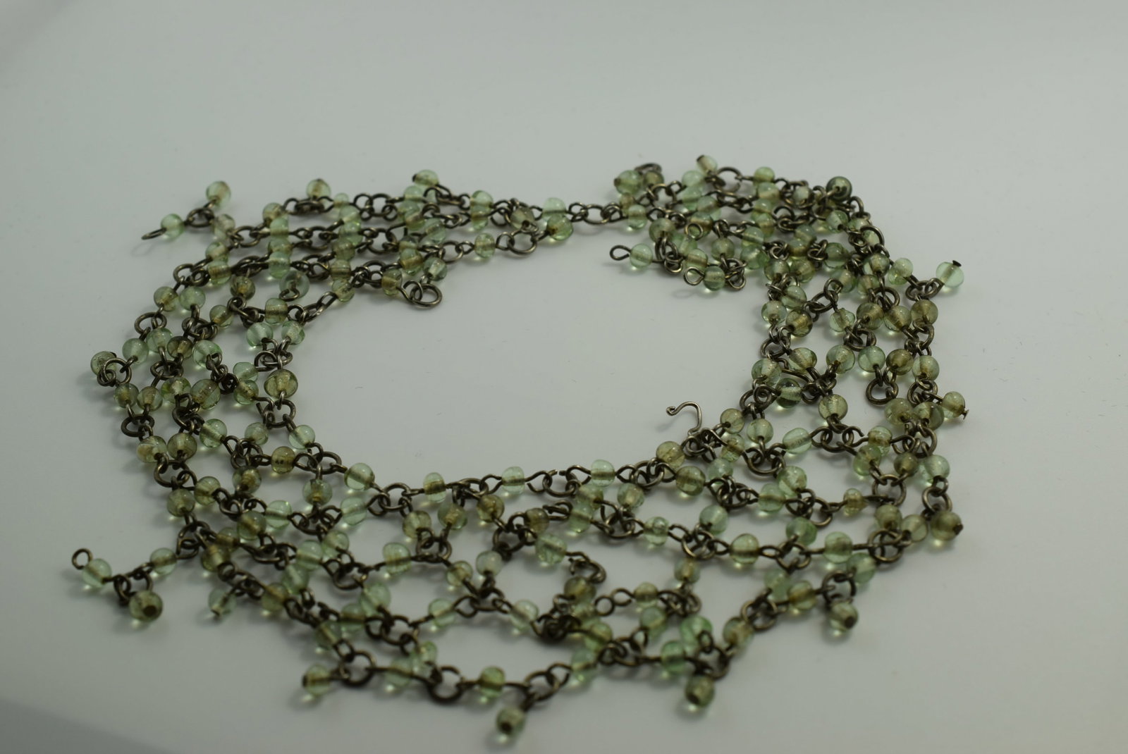 Glass Bib No Hook Vintage Lot # KN17 (1 of 2)