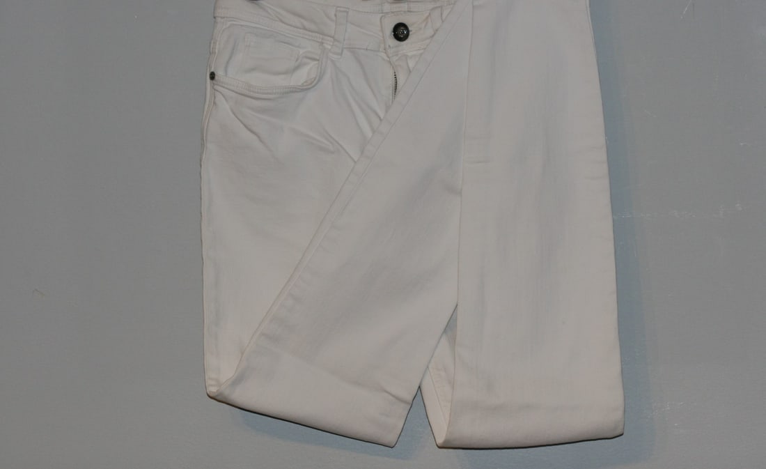 Zara White Stetch Skinny Jeans Super Sexy !!!!! Size 28 .lot#28 (1 of 4)