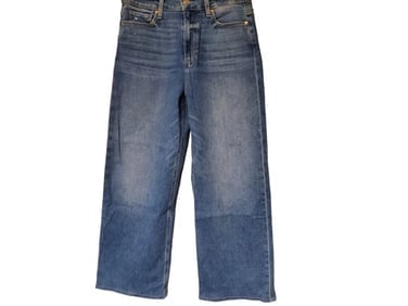 Anessa Jeans Wide Leg high waist Size 28 .lot#70 retail 249: Anessa Jeans Wide Leg Lots of stretch Size 93% Cotton5% Polyester2% Spandex Size 28