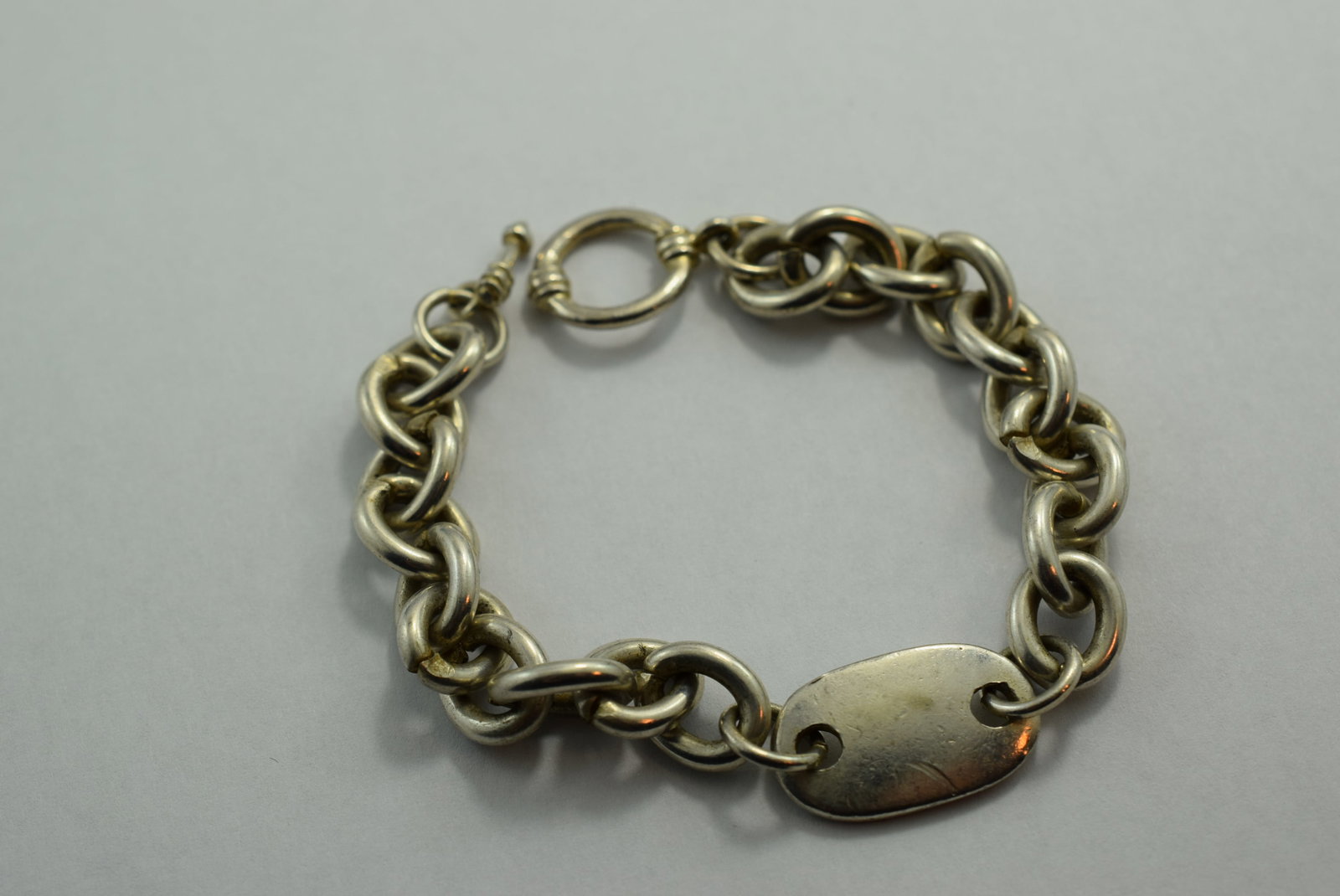 ID Identification Bracelet 8" Puffy Vintage Lot # KN 84: ID Identification Bracelet 8" Puffy Vintage