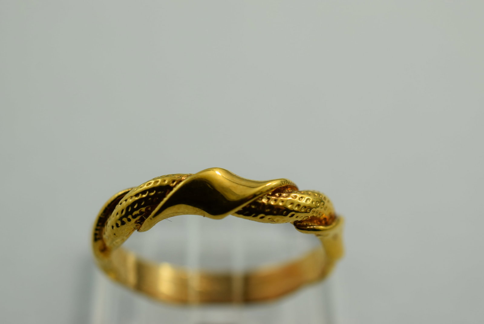 Ring Size 6.75 1970's Vintage Lot # KN 231: Ring Size 6.75 1970's Vintage