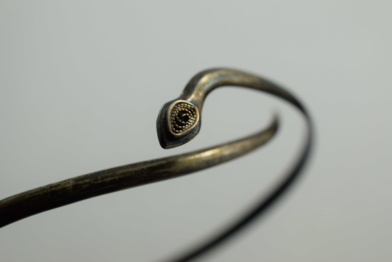 Sterling Snake Bracelet Wear mid arm to upper arm Vintage Lot # KN 529 (1 of 3)