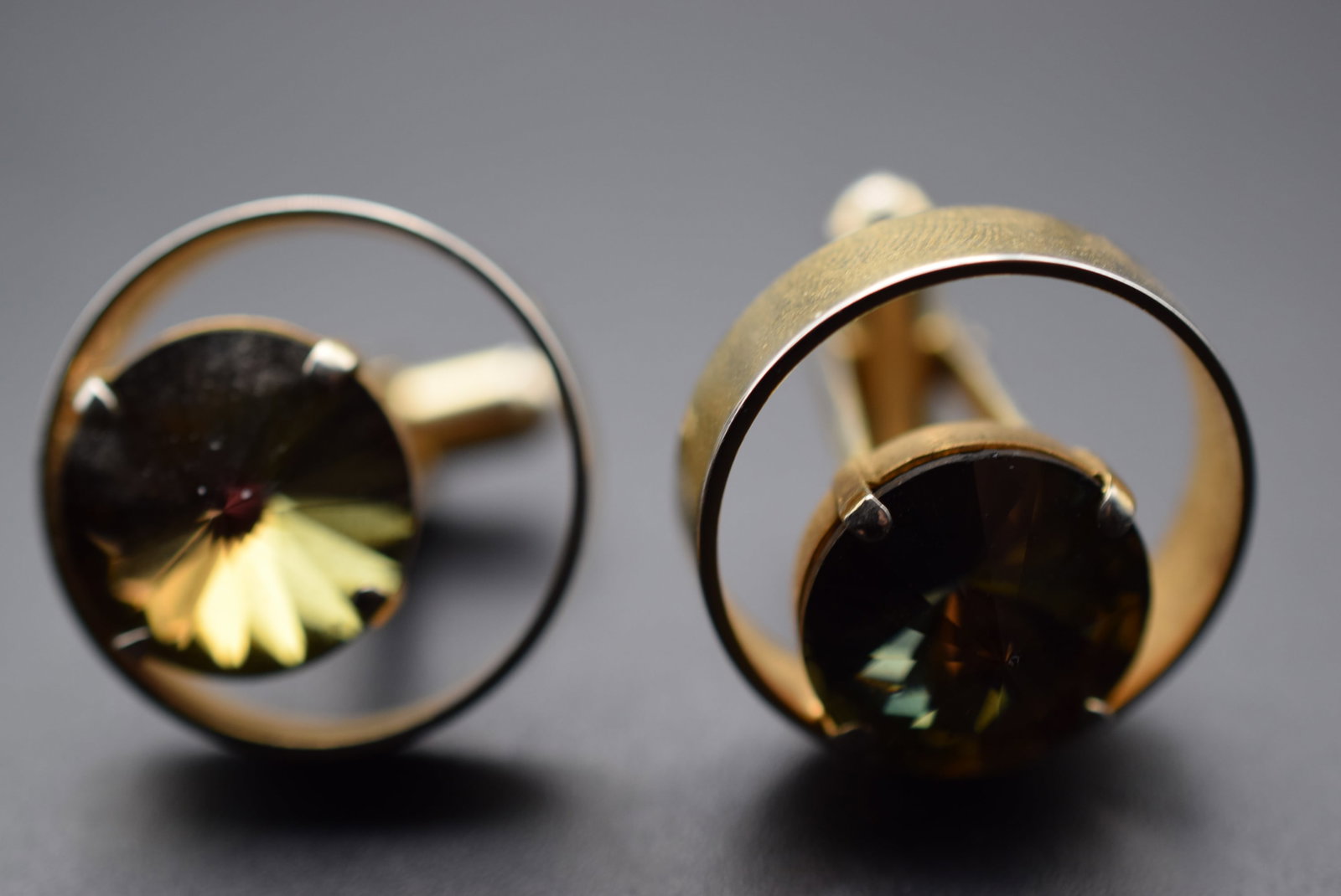 Rivoli Crystals Cufflinks Vintage Lot EH 543 (1 of 3)