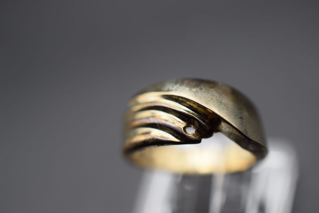 Ring Vintage Sterling Size 6 Lot HK 549: Ring Vintage Sterling Size 6
