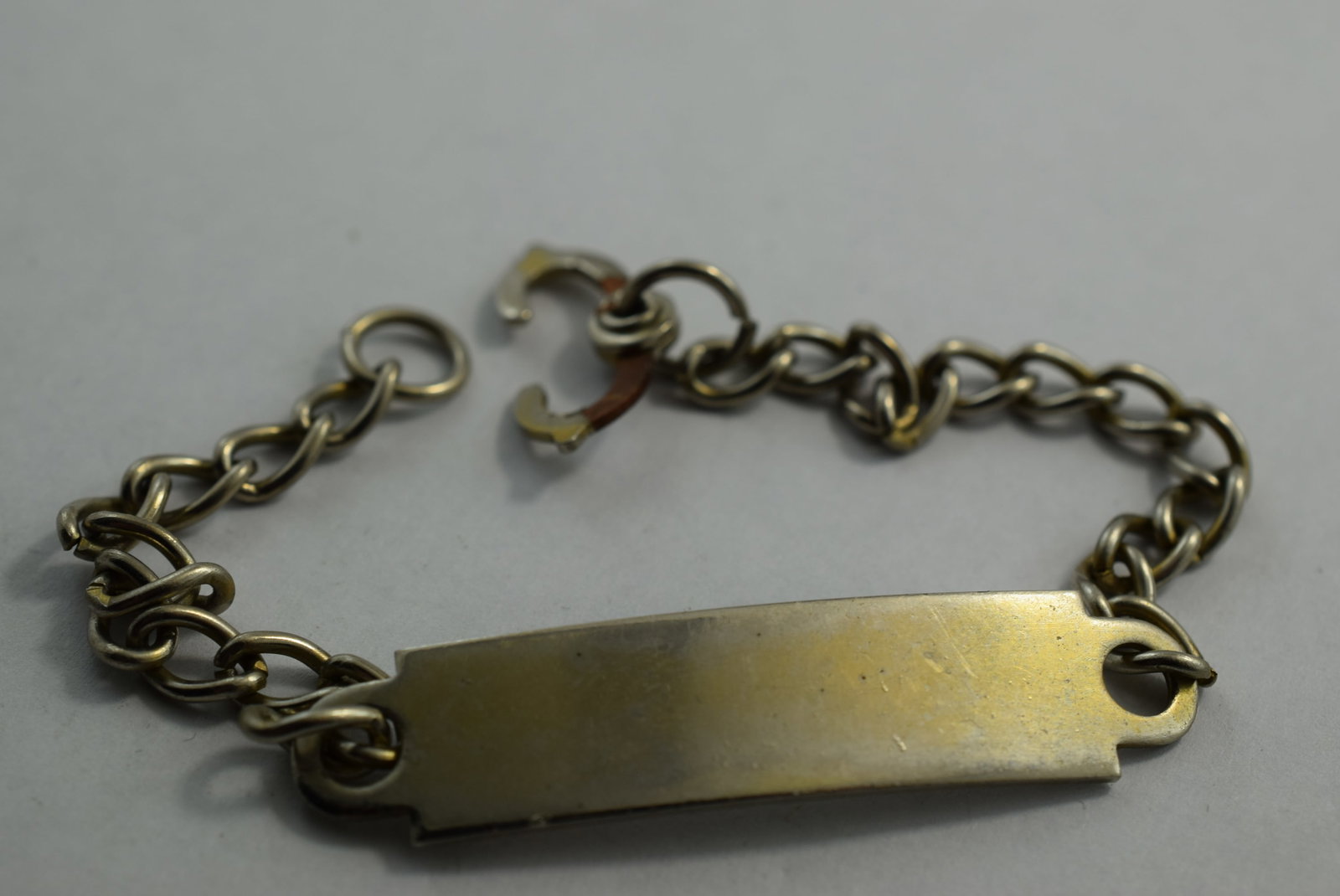 Identification Bracelet 1970's Vintage Lot # KN 627 (1 of 2)