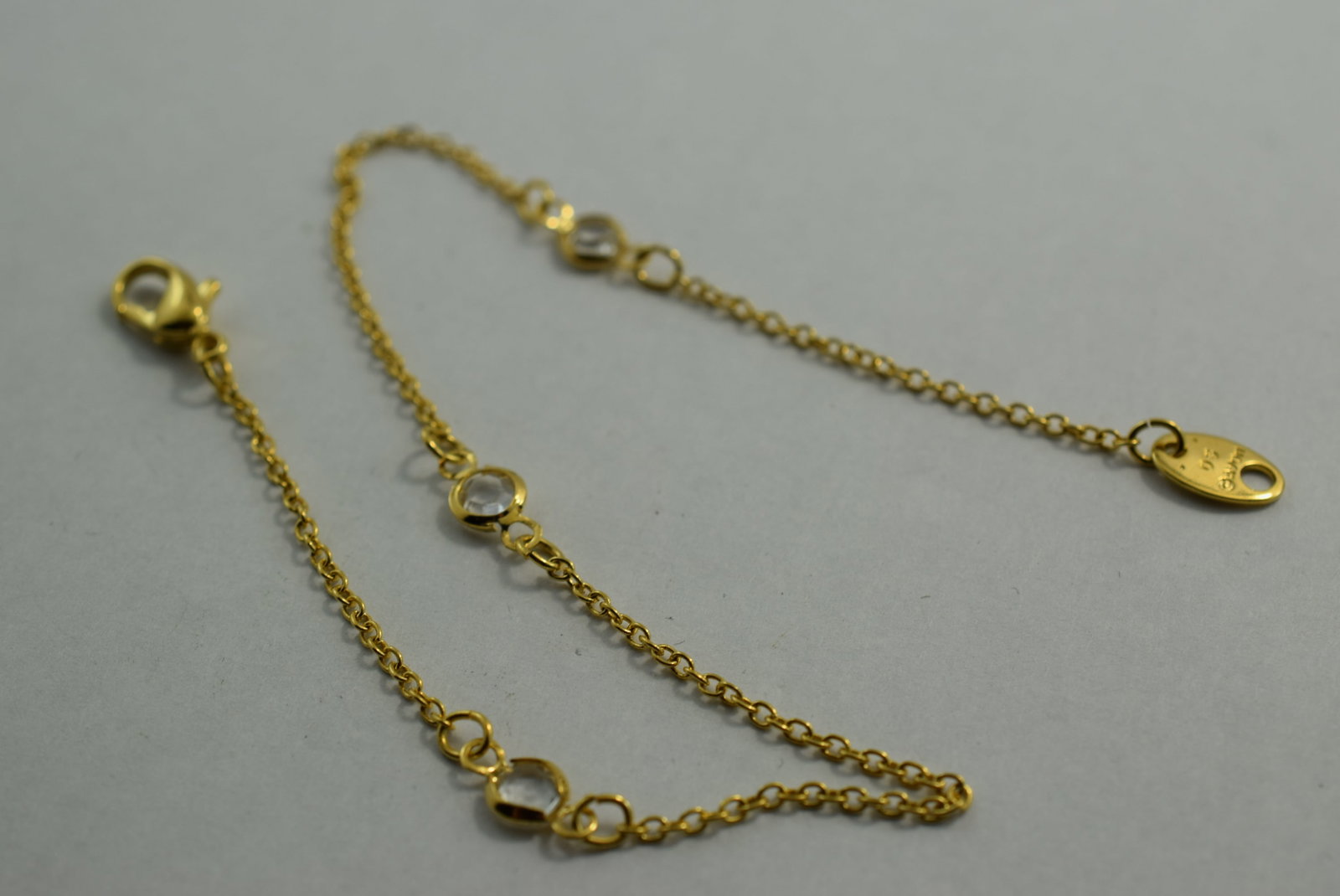 Ankle Bracelet 9 3/4" Avon Vintage Lot # KN 628: Ankle Bracelet 9 3/4" Avon Vintage