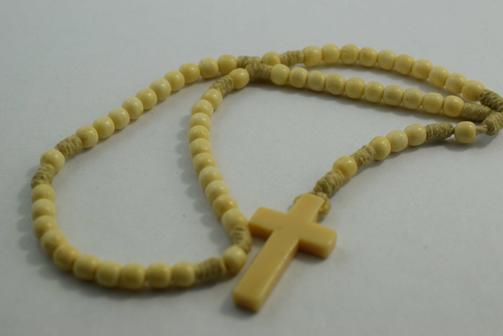 Rosary 11" Hanging Length Vintage Lot # KN 648: Rosary 11" Hanging Length Vintage