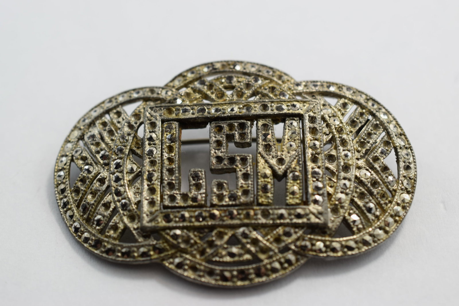 Birks OLDEST Brooch Pin Birks Brooch Pin 2" Vintage Lot # KN 979 (1 of 2)