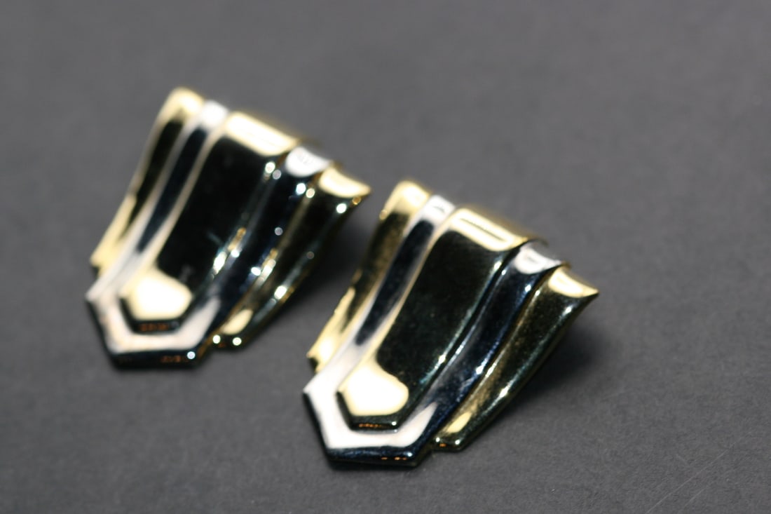 Deco style Dress Clips Shoe Clips vintage Lot 1077 (1 of 3)