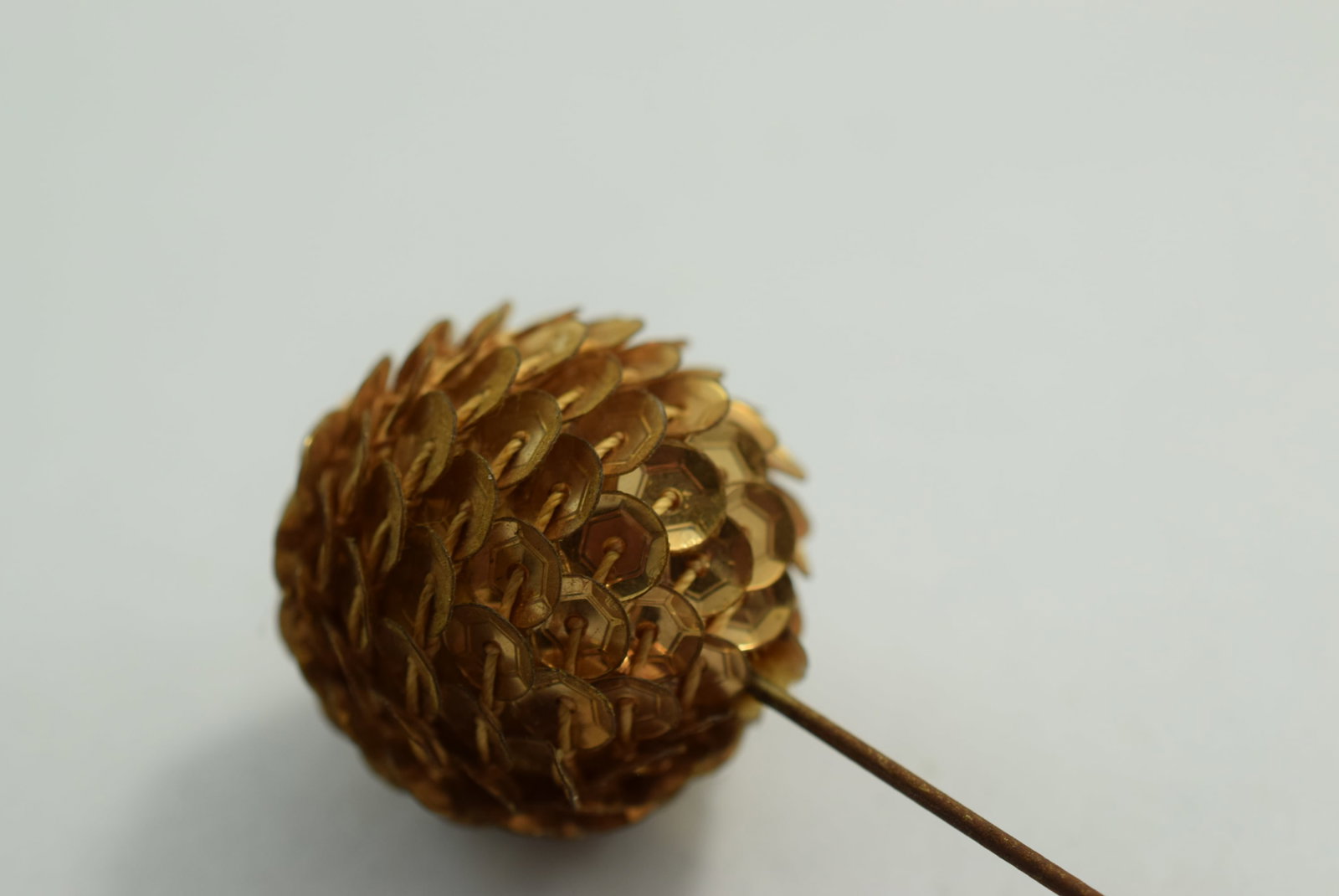 Hatpin Edwardian Ornate 4 1/4" Vintage Lot # KN 1120: Hatpin Edwardian Ornate 4 1/4" Vintage