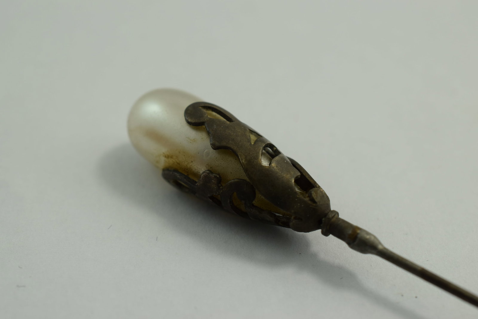 Hatpin Edwardian Ornate 9 1/2" Vintage Lot # KN 1138: Hatpin Edwardian Ornate 9 1/2" Vintage