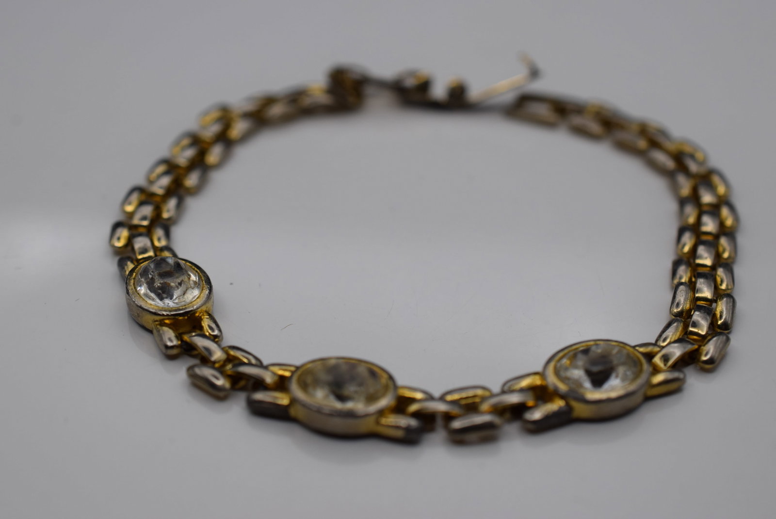 Bracelet Vintage Rhinestone Lot HK 1195 (1 of 2)