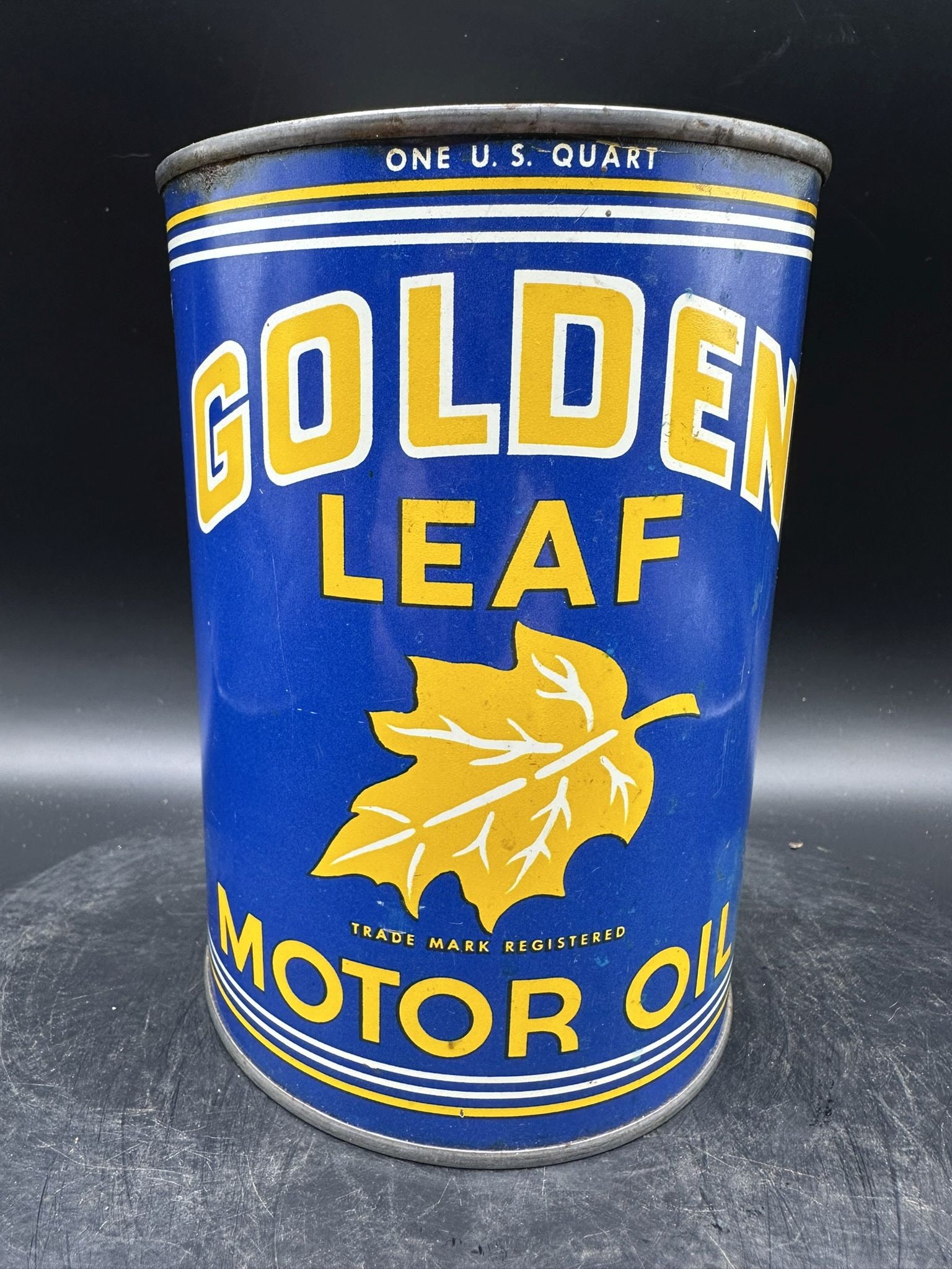 Golden Leaf Motor Oil Quart (1 of 6)
