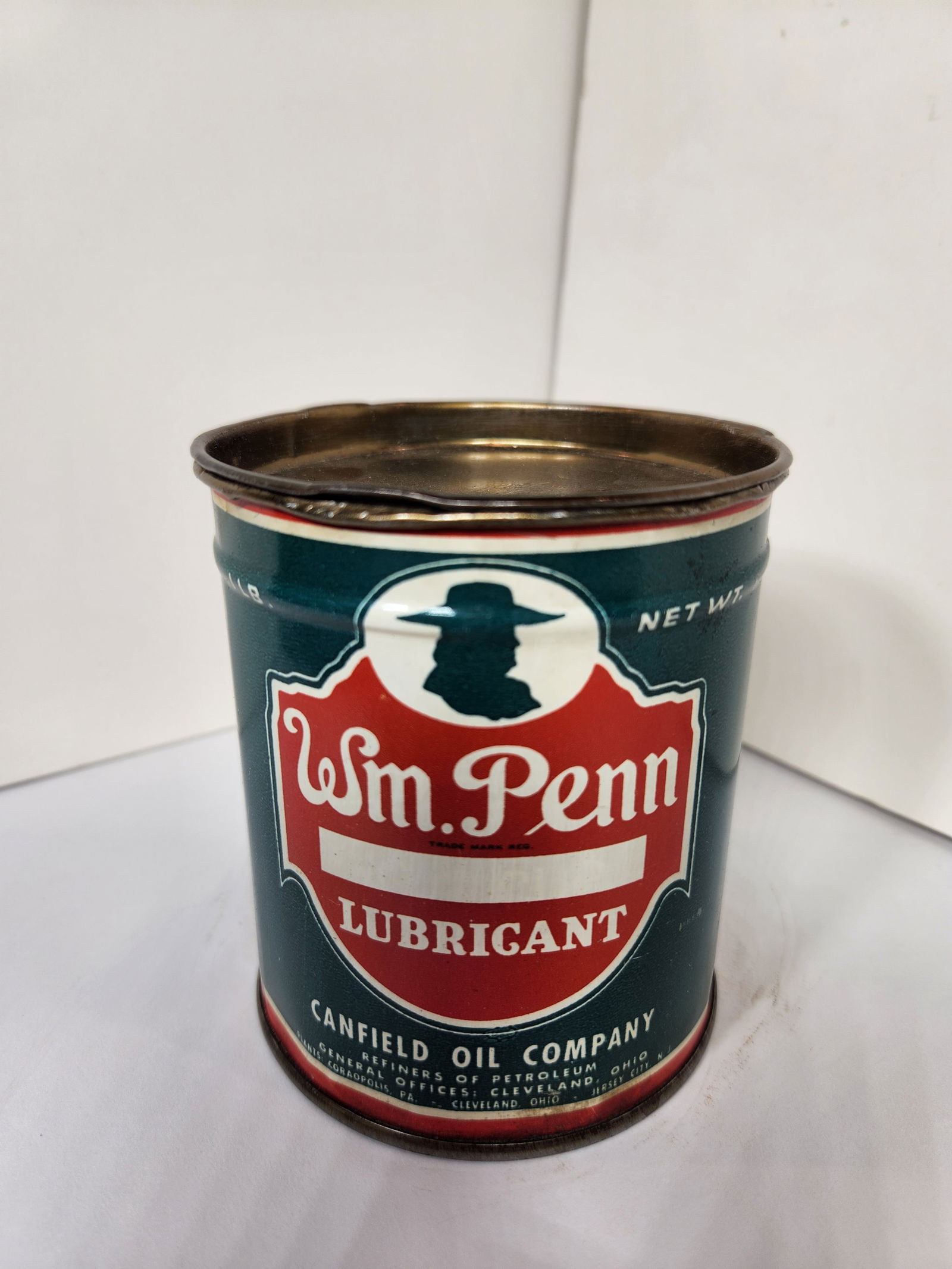 William Penn 1lb Grease Can (1 of 6)