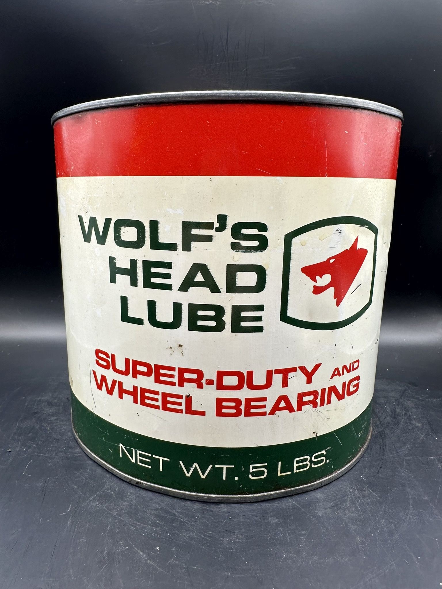 Wolfs Head Short 5 Lb.: Great colors, some dings, empty
