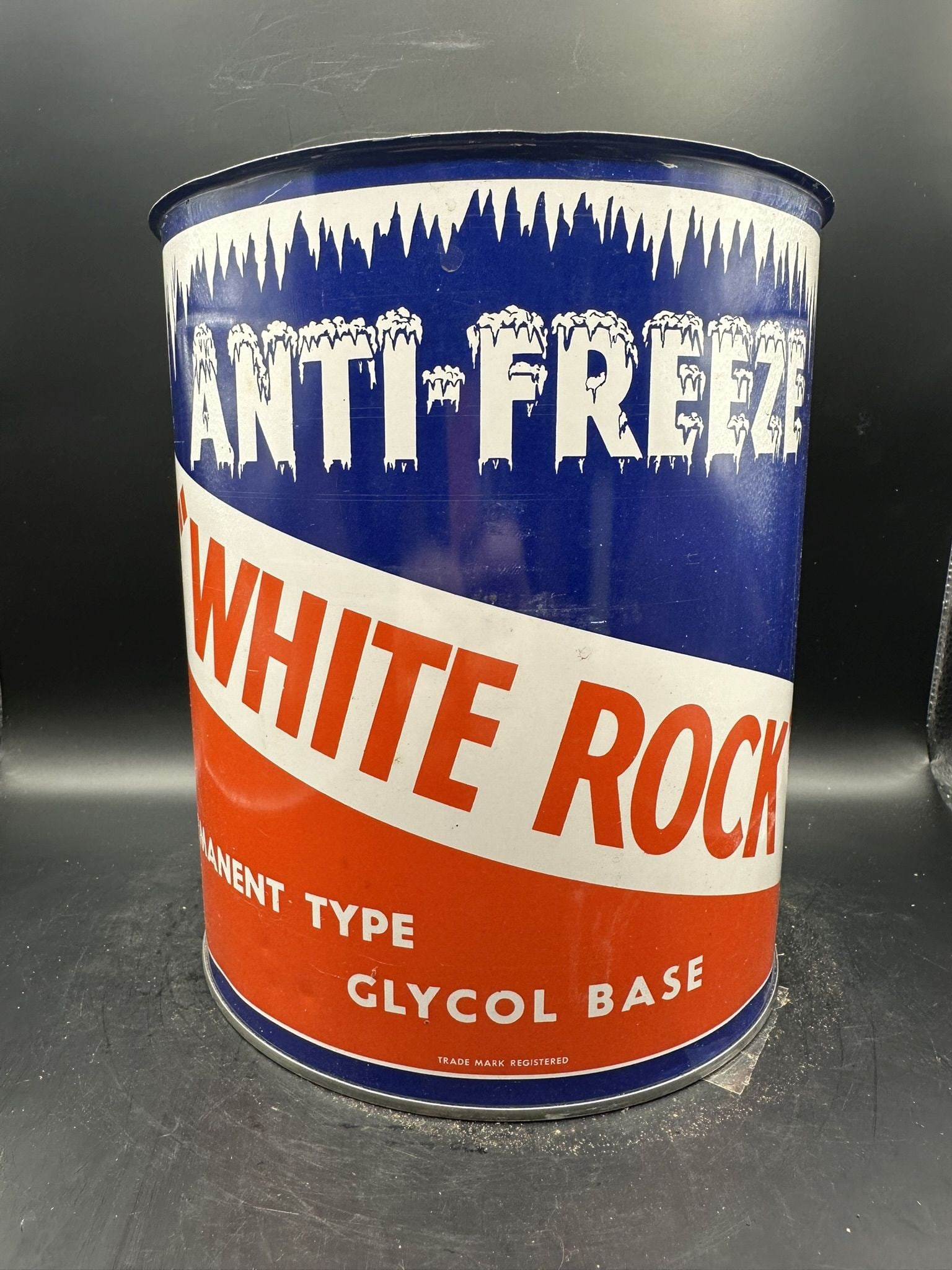 White Rock Gallon: Never lidded, exceptionally clean, great color