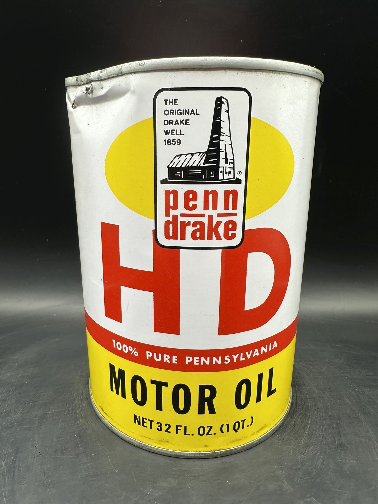 Penn Drake Hd: Damage to top rim, colors are great, empty