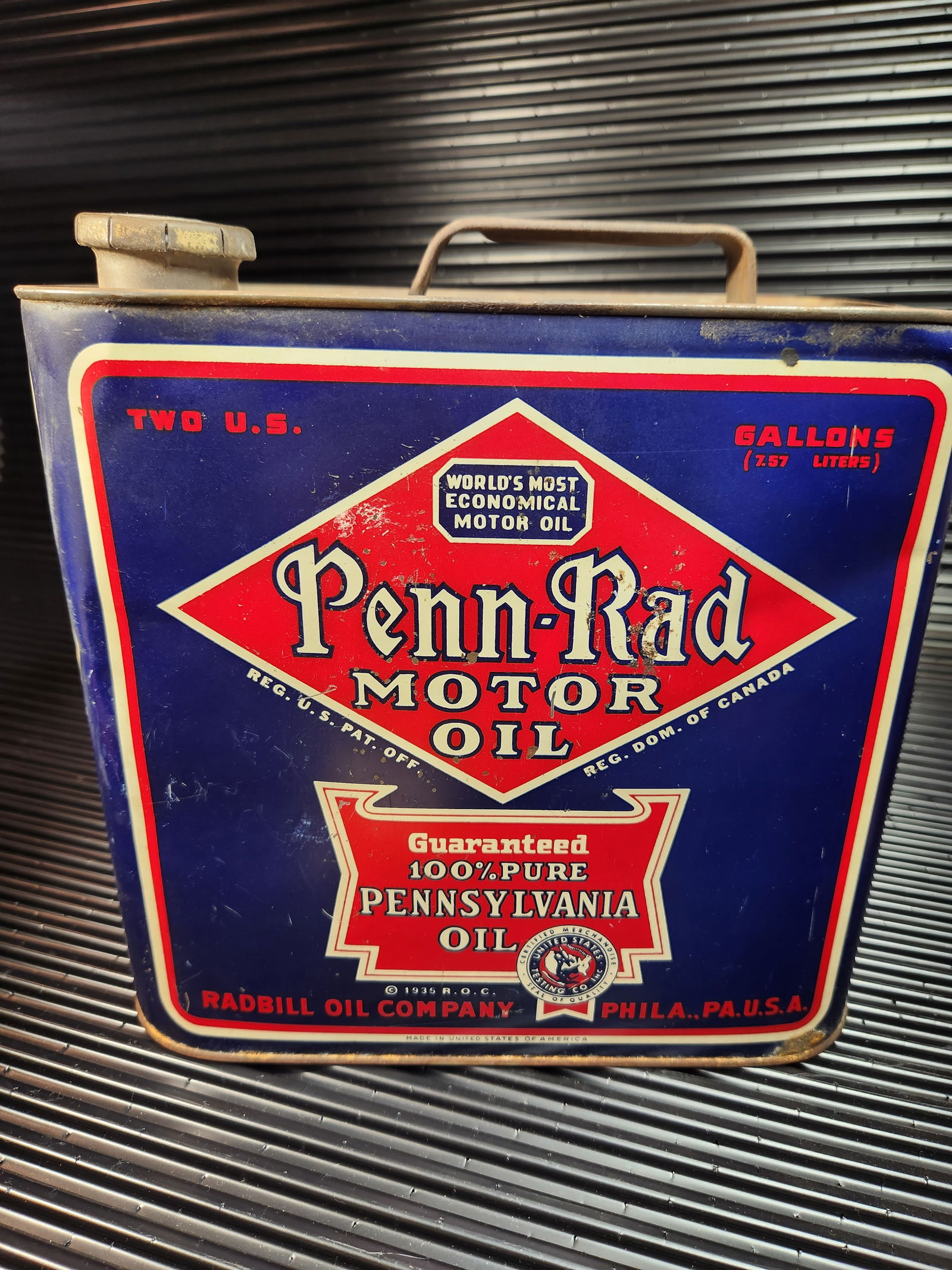 Penn Rad Motor Oil 2 Gallon (1 of 6)