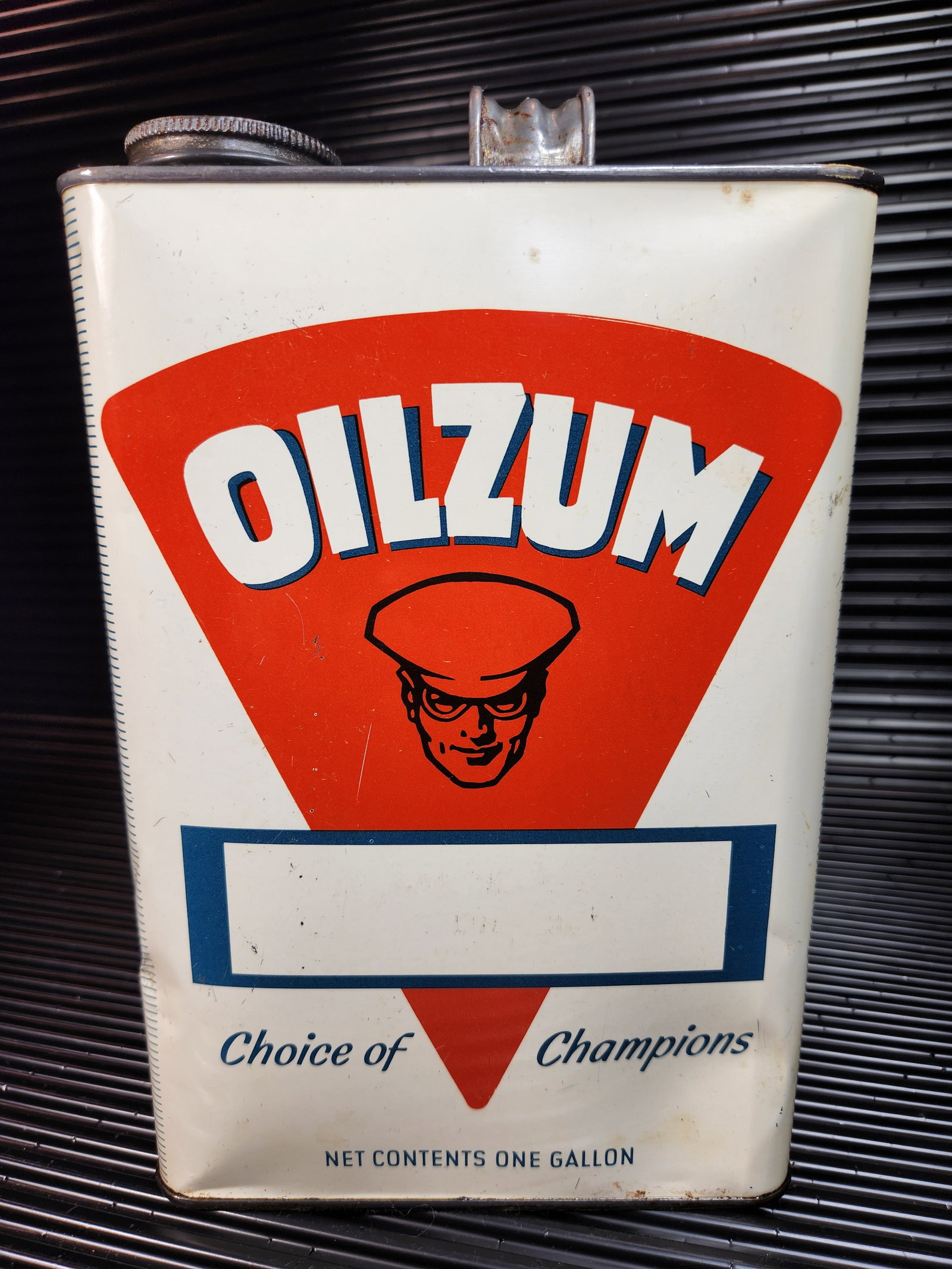 Oilzum 1 Gallon: Empty ,overall great condition