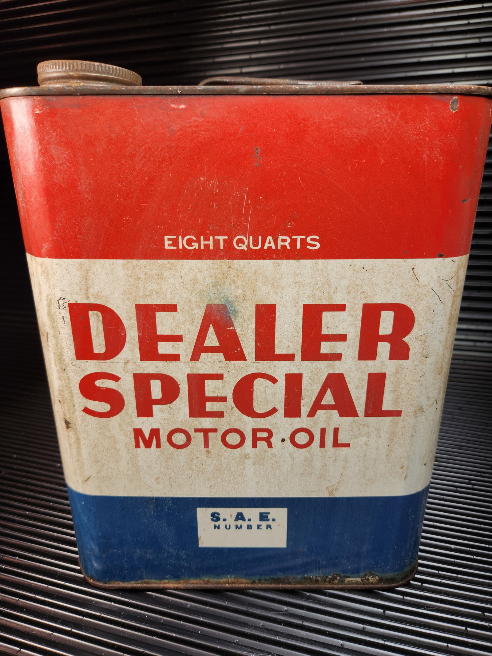 Dealer Special 2 Gallon: Empty, has color staining